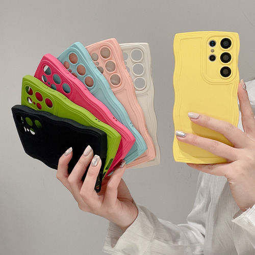 Funda Wave Edge Para Teléfono Móvil Samsung S24 Ultra A55 Li