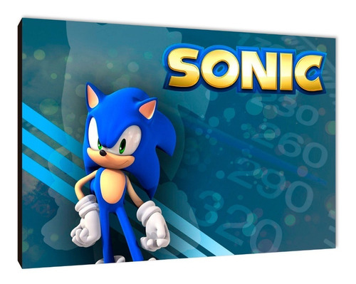 Cuadros Poster Videojuegos Sonic S 15x20 (nic (2)