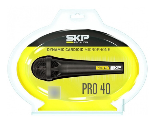 Micrófono Skp Modelo Pro-40 ,exelente Calidad Cable 5 Metros