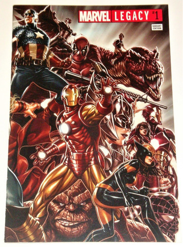Marvel Legacy #1 - Portada Y Contra Forma Poster -en Ingles (Usado)