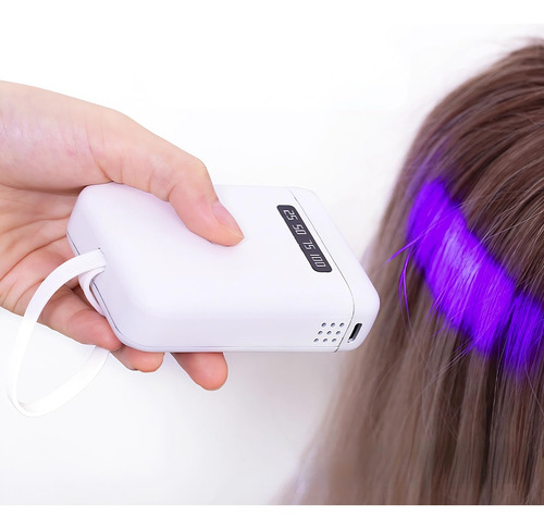 Máquina De Extensión De Cabello Con Luz V - Kit De Extension