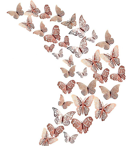 Mariposas Caladas - 12/10/8 Cm X 12u - Universo Mágico