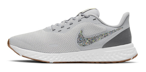 Zapatillas Nike Revolution 5 Premium Wolf Grey Cv0159-019   