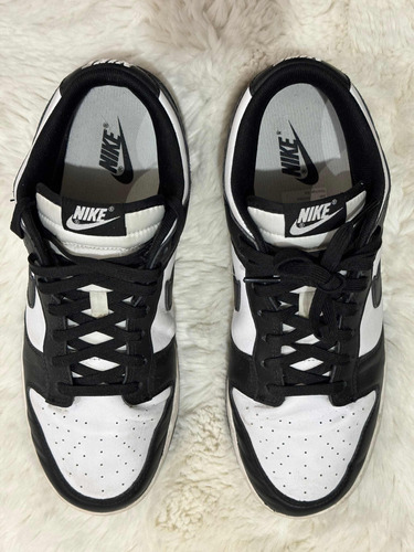 Nike Dunk Low Black / White 27mx Us 9 / Poco Uso