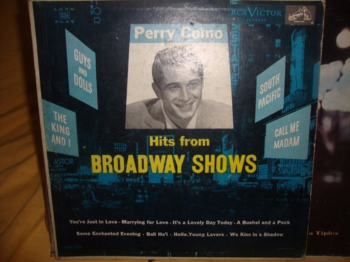 Portada Perry Como Broadway Shows Hits From P0