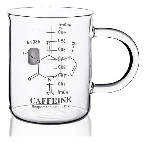 Taza Cafeine Beaker, Taza De Cafeína, Taza De Química De 16