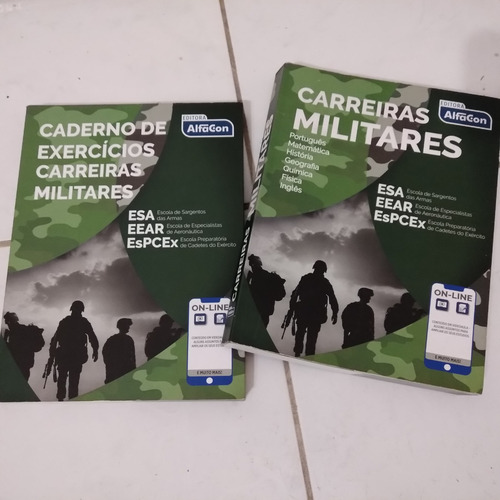 Apostila Alfacon Concursos Militares (Usado)