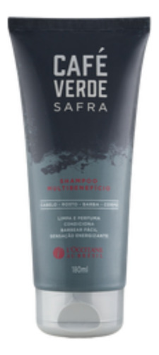 Shampoo Café Verde Multibenefícios Rosto Barba Corpo Cabelos