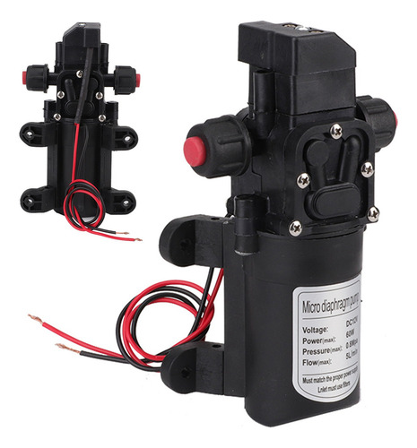 Bomba De Agua De Alta Presión Dc 12 V 116psi Autocebante