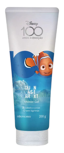 Shower Gel Quasar Next Disney100 200g O Boticário