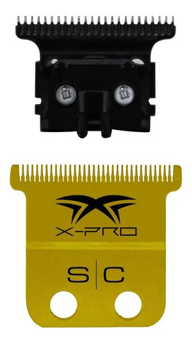 Set Cuchillas De Repuesto Para Trimmer Fixed X Pro Precision Color Dorado