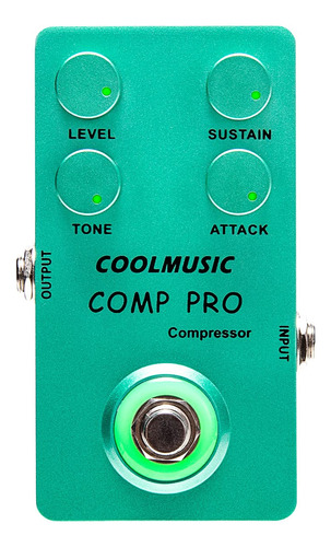 Coolmusic C-cs01 Pedal De Compresor, Pedal De Guitarra Comp,