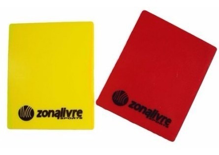 Cartão De Arbitro Apito Fox40 Moeda Toss Cordão Kit Completo