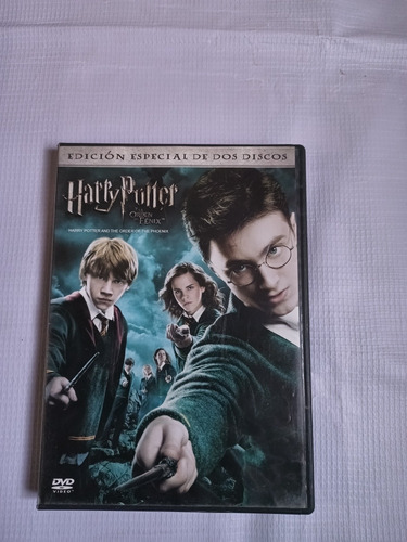 Harry Potter Y La Orden Del Fénix Película Dvd Original 