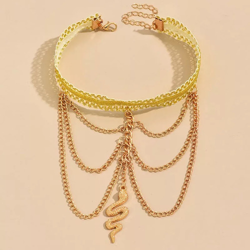 Brazalete Pulsera Para Brazo Dije De Serpiente Mujer Dama