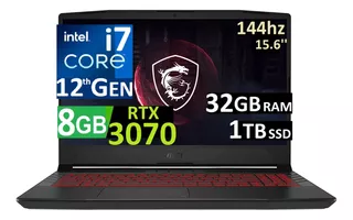 Msi Pulse Gl66 15' 144hz Ci7-11800h 32gb 1tb Ssd Rtx3070 8gb