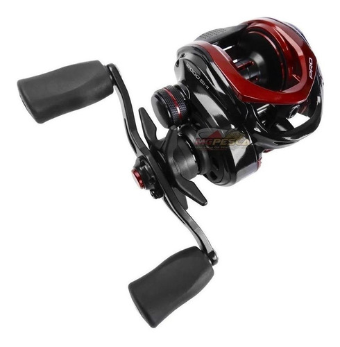Imagem 1 de 2 de Carretel carretilha Marine Sports Titan Pro 12000 direito color preto/vermelho