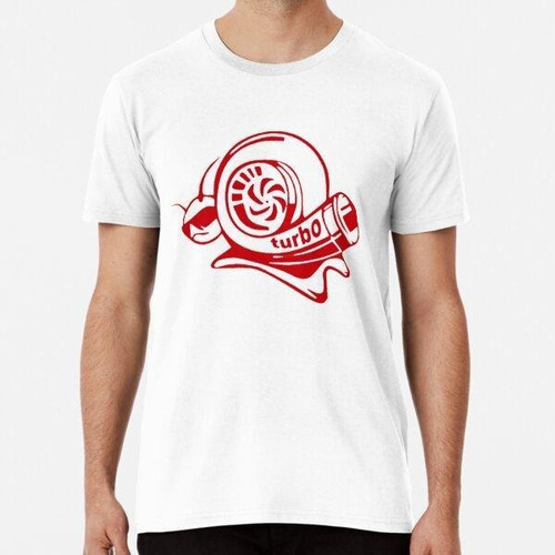 Remera Red Turbo Snail  Algodon Premium 