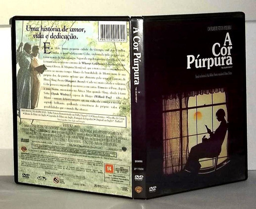 Dvd A Cor Púrpura 1985-novo-original-face Dupla