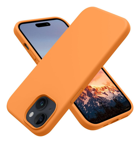 Funda Para Celular Otofly, Compatible Con iPhone 15, Naranja