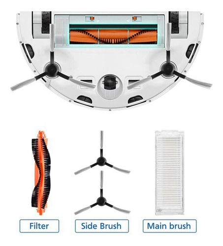 18 Piezas, Compatibles Con Para Xiaomi Mi Robot Vacuum Mop