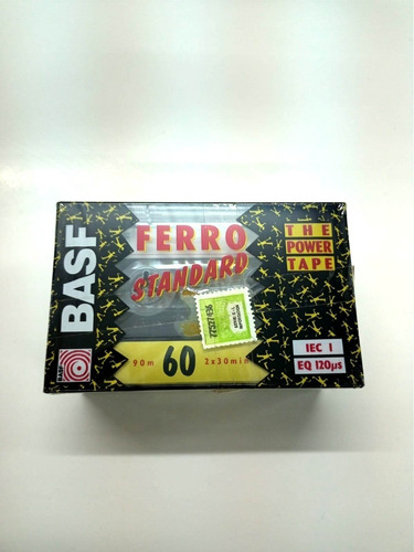 Cassette Basf 60 Ferro Standard X3 Unidades