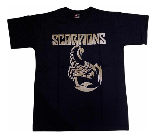 Camisa Camiseta Scorpions Banda Rock Metal 100% Algodão 