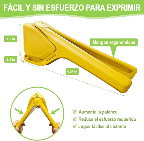 U Chef Exprimidor Manual Para Limón, Extractor Jugos De