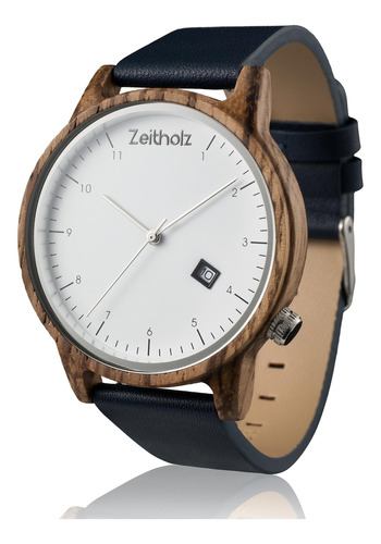 Zeitholz Reloj De Madera Unisex - Modelo Breitenbrunn, Hecho