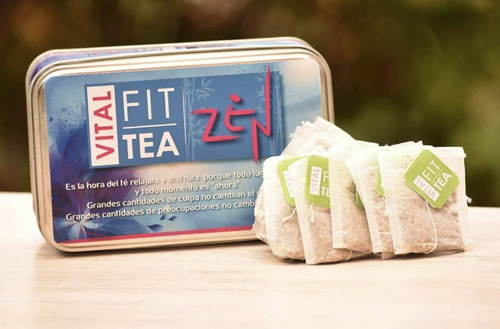 Imagen 1 de 1 de Vitalfit Tea Zen Bajar De Peso - Unidad a $79000