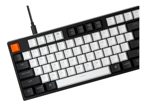 Imagen 2 de 3 de Keychron C2 104 Keys Hotswap Rgb Led Brown Sw - Solo Cable