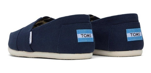 Imagen 2 de 3 de Toms Alpargata Mocasines Originales Clasic Canvas Tela Caja