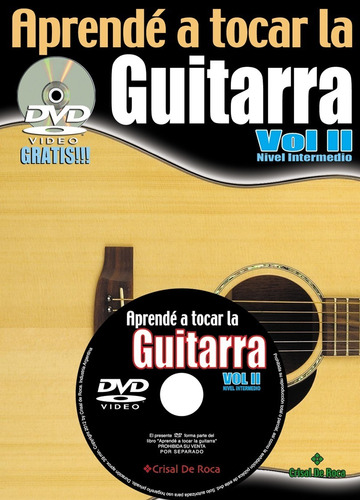 Libro  Aprendé A Tocar La Guitarra Vol Ii  Método Guitarra