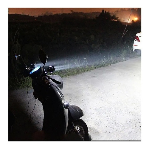 Imagen 5 de 9 de 2 Faros Auxiliar Cree Led 12w Spot Flood Moto Auto 4x4