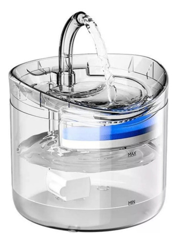 Fuente Para Gato Bebedero Para Regalones Color Trasparente