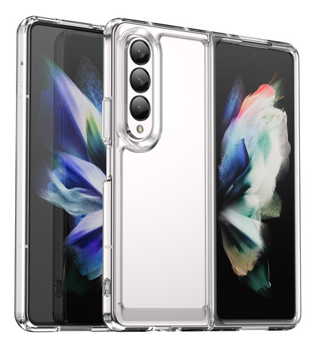 Para Funda Acrílica+tpu Colorida Para Samsung Galaxy Z