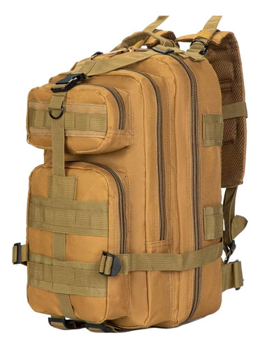 Mochila Tactica Militar Outdoor Pentagon 30l Impermeable Color Ocre