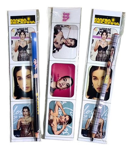 Souvenir Lali, Tini, Nicki, Emilia, Nathy, Becerra..... X30u