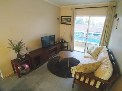 Imagem 4 de 15 de Apartamento Á Venda - Praia Das Asturias - 2 Dormitórios - Sacada - Vaga - Elevador - Guarujá/sp - Ap05197 - 68109551