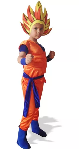 Peluca De Goku Para Niño