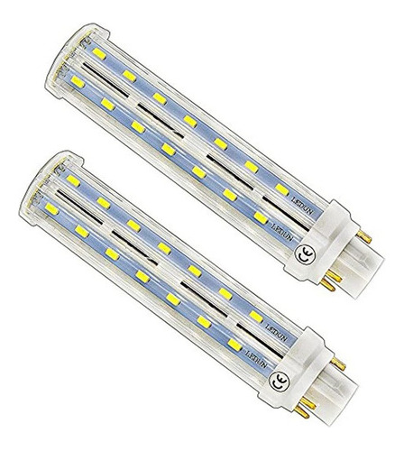 Bonlux 12w Led Gx24q 4pin Bombilla De Base 26w Cflcompact Fl