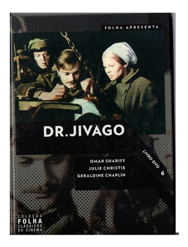 Coleção Folha Clássicos Do Cinema Livro/dvd - Dr Jivago (Usado)