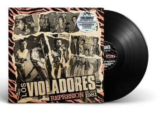 Los Violadores  Represión En Vivo 1981  Vinilo Lp + Poster