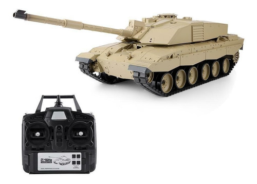 Tanque Rc Heng Long Abrams M1a2 1/16  Humo Y Airsoft 6mm