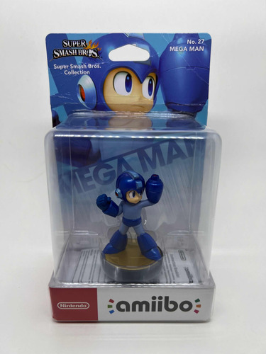 Amiibo Mega Man Super Smash Bros Original Nintendo