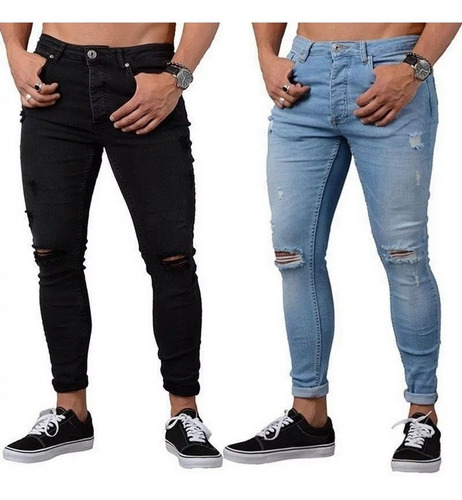 Jeans Strech Para Hombre,  Desde La Talla 28 A La 40