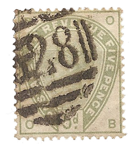 Inglaterra Reino Unido Yv 82 Scott 104 Catálo U$200 Año 1883