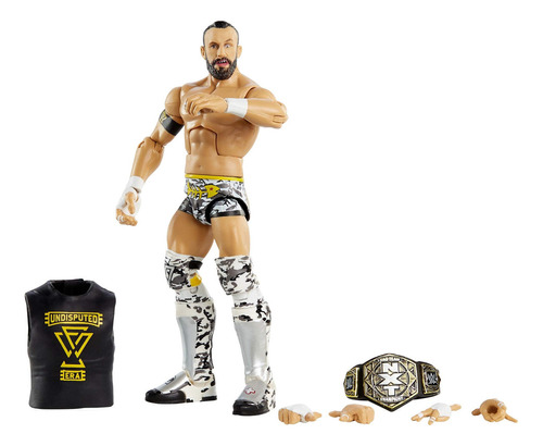 Wwe Bobby Fish Elite Series #79 Figura De Acción De Lujo C.