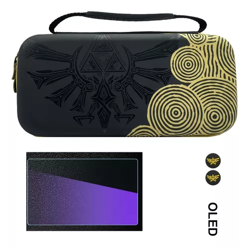 Capa Capa Grips Para Switch Oled Zelda Tears Of The Kingdom