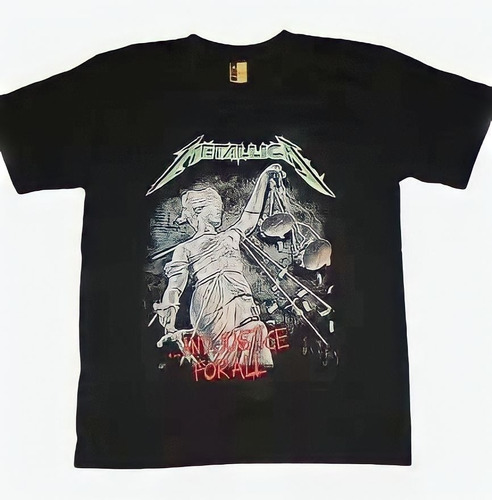 Poleras Metallica Banda De Rock Para Hombres